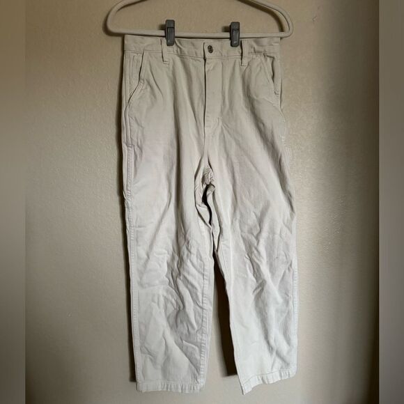 Madewell Baggy Straight Cargo Pant in Vintage Canvas Jeans Size 28 - Picture 3 of 12